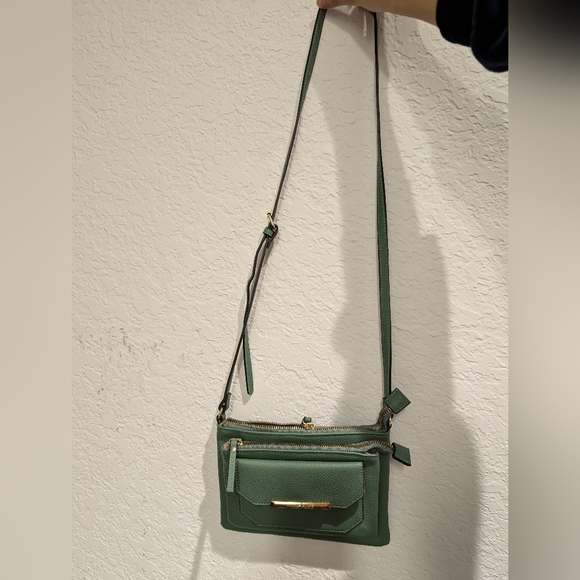 Nanette Lepore Versatile Lightweight Sage Green Color Crossbody Bag - Picture 2 of 12